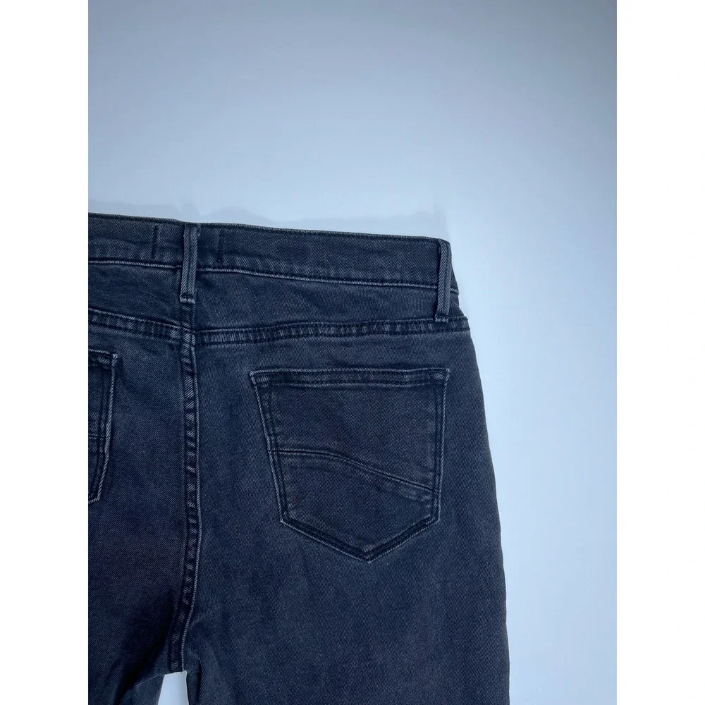 Driftwood Jackie Dressy Studded Skinny Jeans for Summer Black Frayed Hem W29 L28
